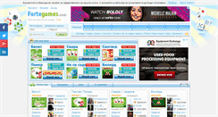 Desktop Screenshot of http.fortegames.com